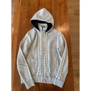 XRAY Gray fullzip Hooded Sweater Size L